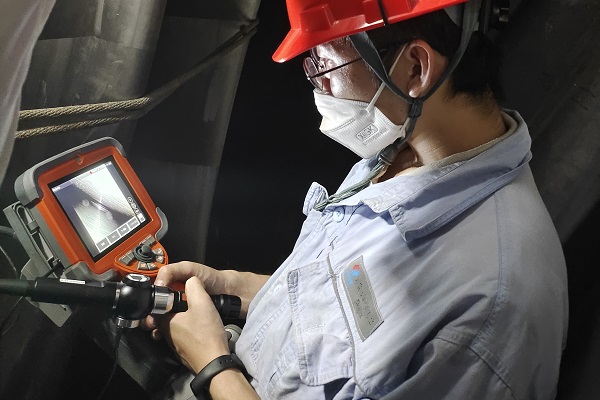 工業(yè)內(nèi)窺鏡檢測水電站水輪發(fā)電機組的技術應用