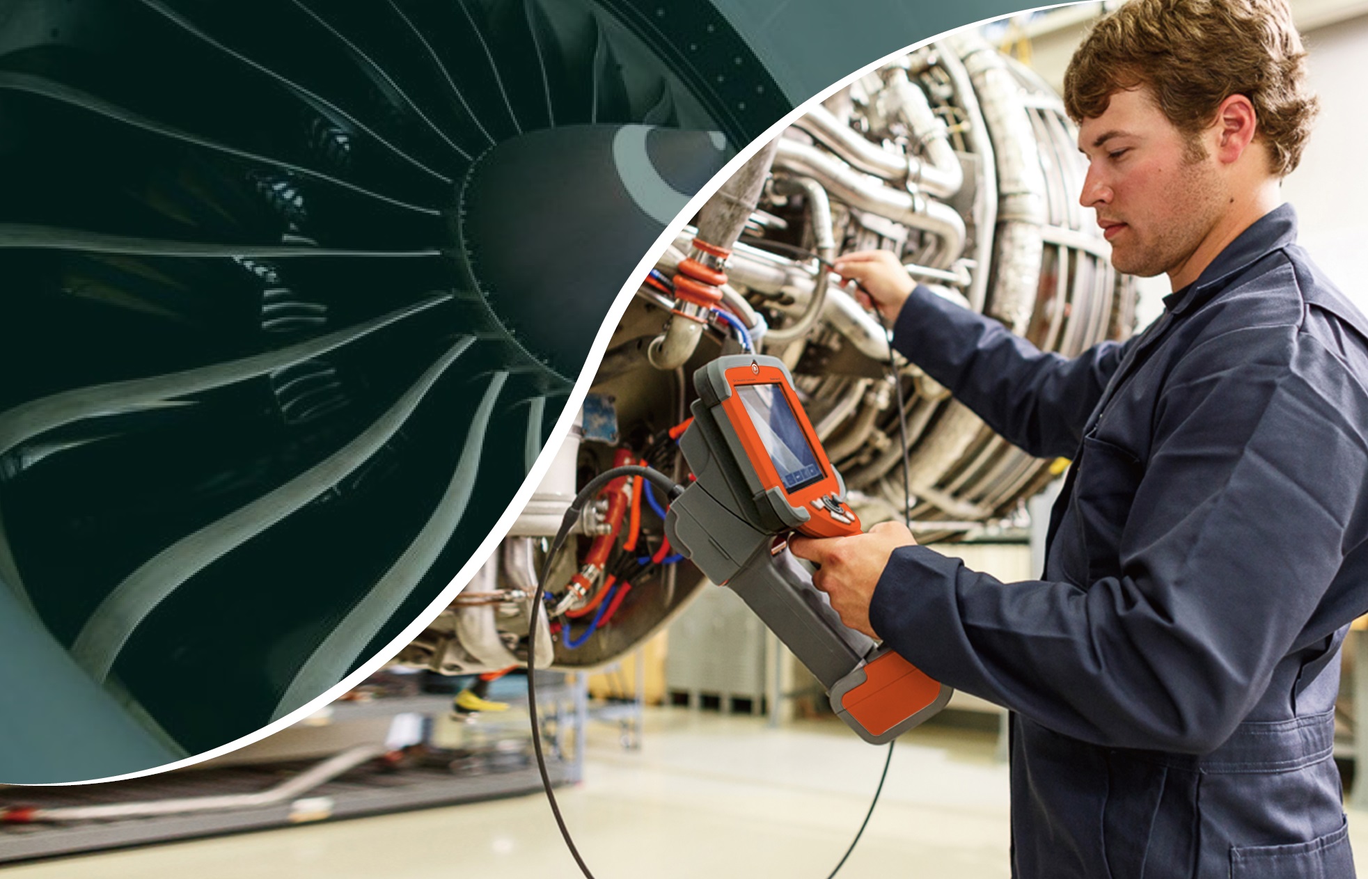 高清智能視頻內(nèi)窺鏡 XLG4 檢查飛機(jī)發(fā)動(dòng)機(jī)